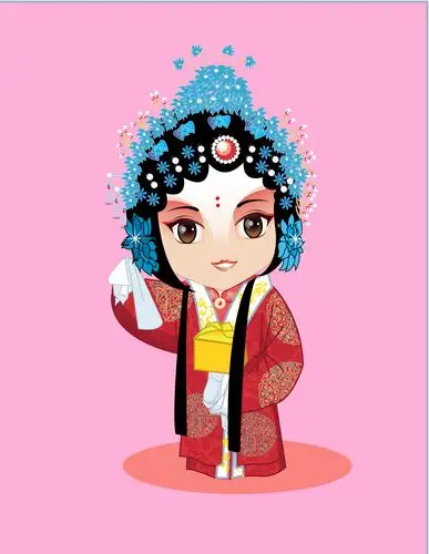 京剧卡通形象