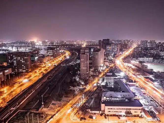 五道口的北京美景不属于我因为我还在加班