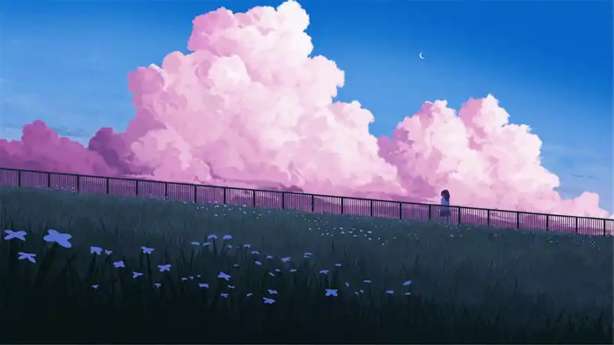 二次元动漫风格唯美高清桌面壁纸