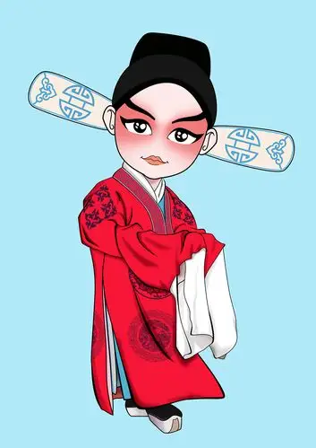 京剧卡通人物