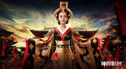 迪丽热巴cosplay的武则天你见过没