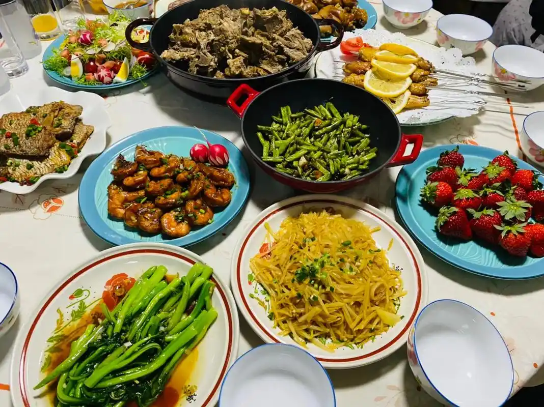 周末家庭聚餐我做的饭菜