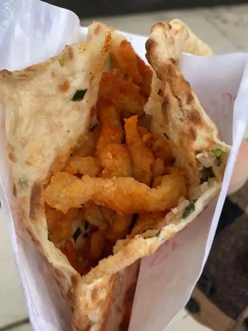 杭州临安卢记香酥鸡烧饼太好吃了