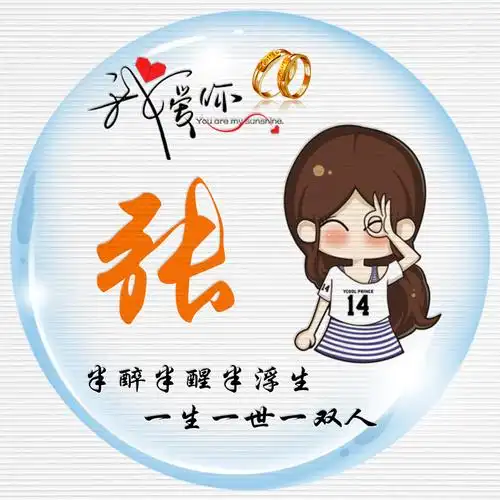 微信头像,百家姓氏微信头像,名字壁纸03编号3684:微信头像,姓氏头像