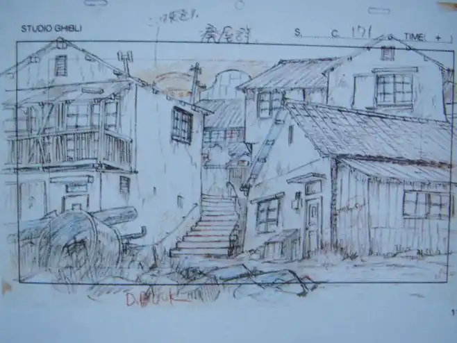 宫崎骏手稿原画图集(珍藏版)_看图_宫崎骏吧_百度贴吧