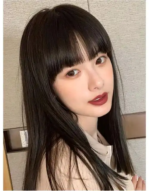 厚重齐刘海怎么改好看