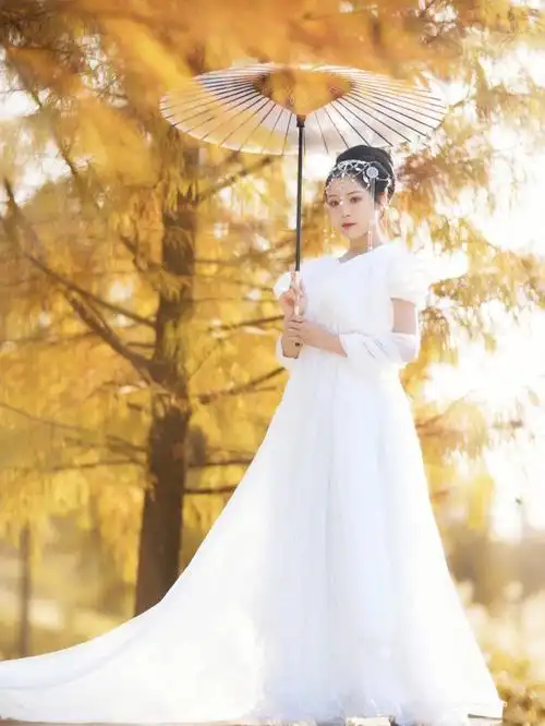 天河湿地公园0元写真夕瑶风