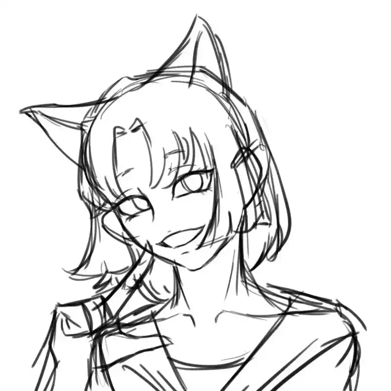 淦 为什么草稿最美#ch全拟 #绘画过程 #霓虹  - 抖音