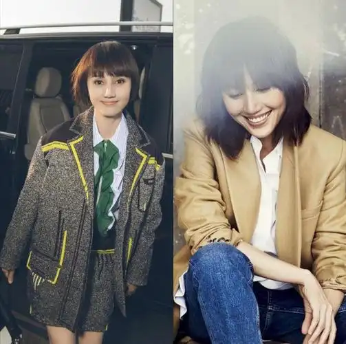 看了袁泉的西装造型突然发现西装别成套穿这样搭才高级