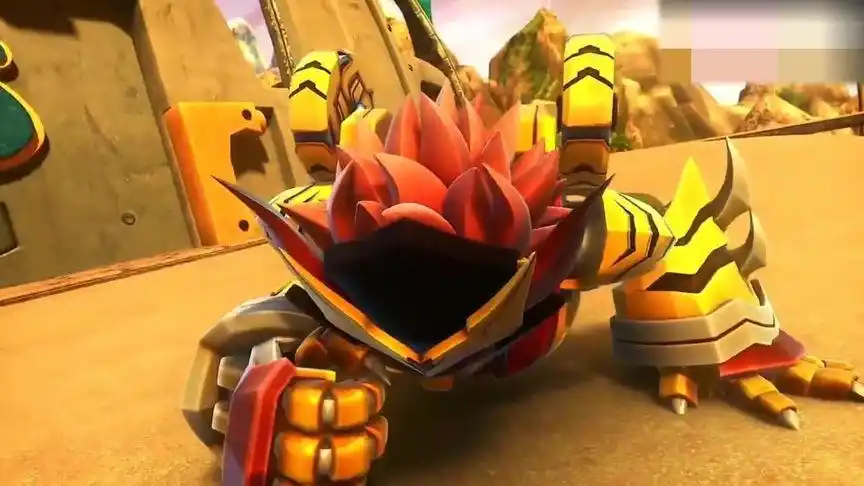 猪猪侠:幻影烈焰铁拳为了保护水晶城,不得不自己被永远石化了!