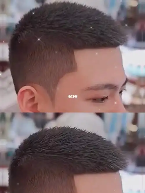 男生发型必须尝试的82立体帅爆寸头82绝绝子