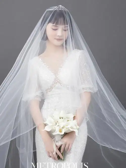 短发新娘也很美句容婚纱照