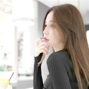 女生超唯美侧面头像大全2021