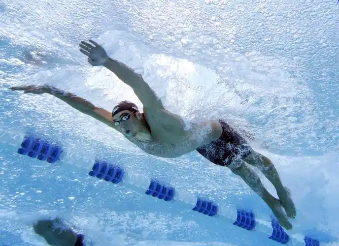 图文泛太平洋赛菲尔普斯连获两金标准蝶泳是这样的