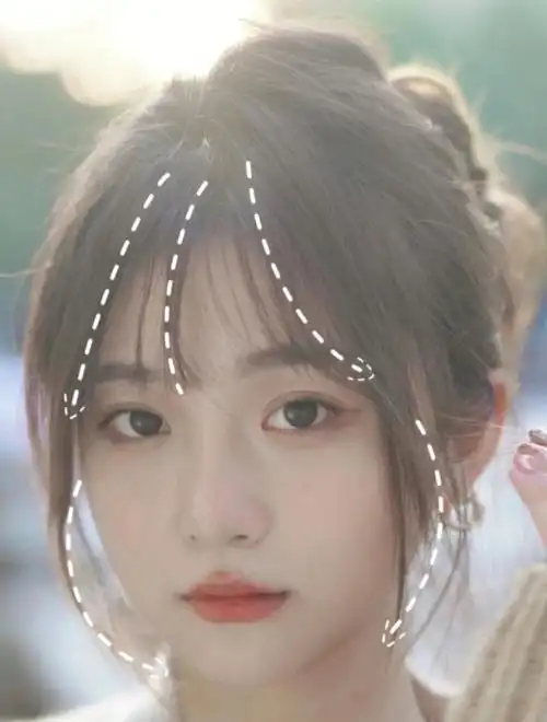 谁剪谁好看的刘海法式刘海太可了06