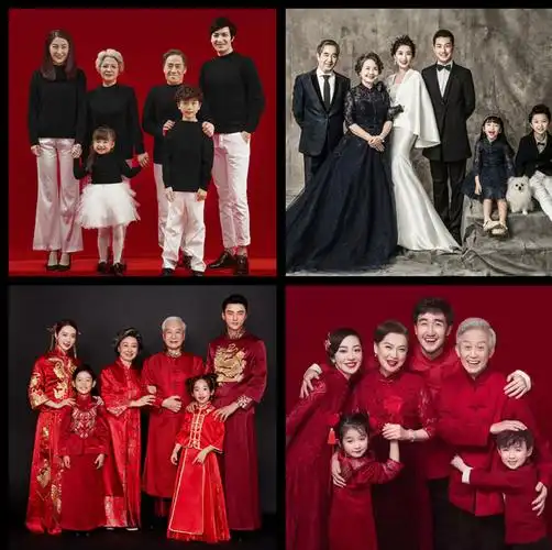 服装全家福摄影