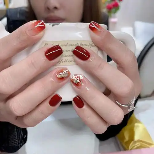 秋冬款超显白美甲