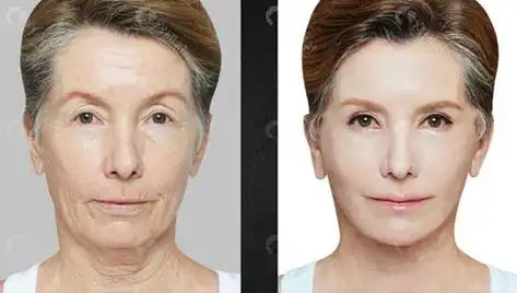 韩国必当归拉皮效果对比照