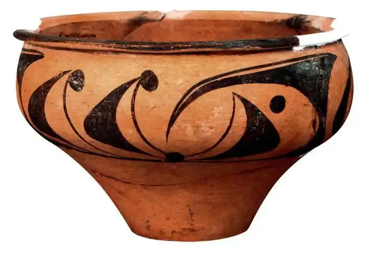 庙底沟文化像是约6000年前的图自《中国国家地理》2017年第10期黄河