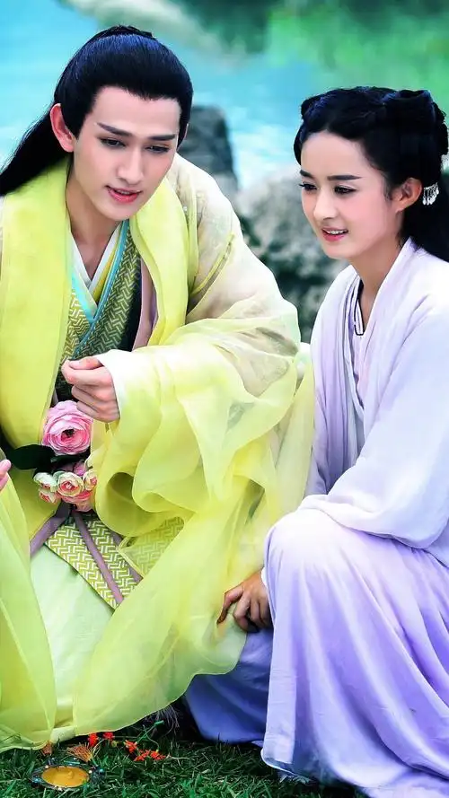 花千骨 马可 赵丽颖#明星#平铺壁纸#高清手机壁纸"