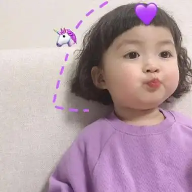 搞怪可爱网红小女孩头像 - 微信头像 - 潮人个性网