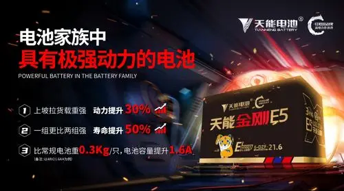 大品牌缔造好品质好电池选天能电池金刚e5