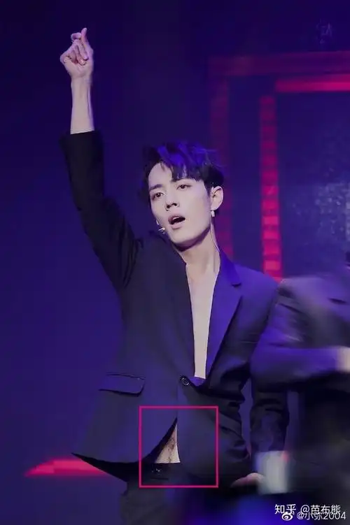 作为粉丝难道不知道肖先生是有腹毛的吗?你家肖战哥哥的肚