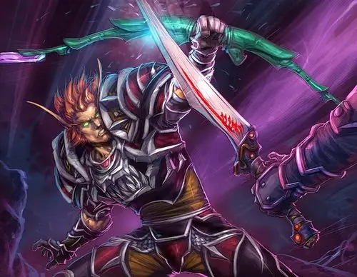 虚空梦魇魔兽世界tcg卡牌战鼓系列原画更新