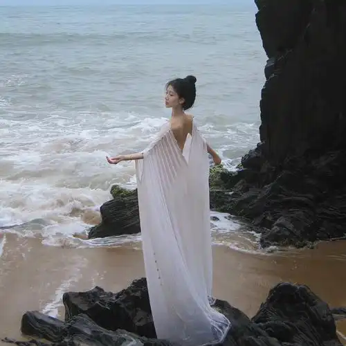 海边风格女生头像