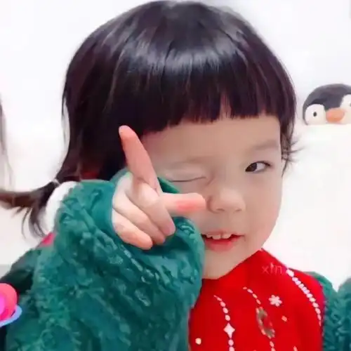 萌娃头像多图预警