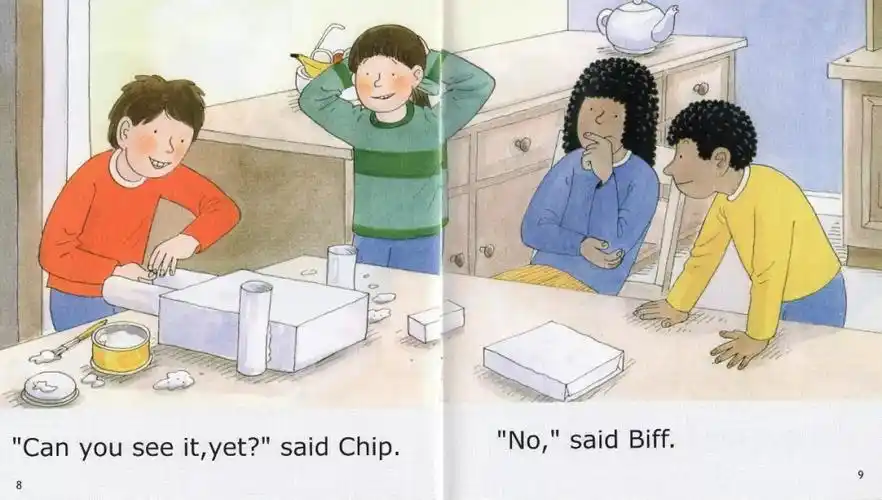 78英语故事牛津阅读树第一级chipsrobot