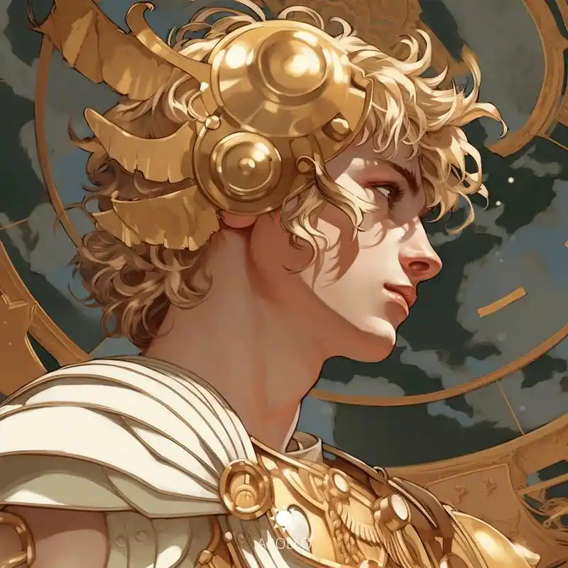 古希腊神祗阿波罗-aigc头像.开一个新的头像系列,自行拿图 - 抖音