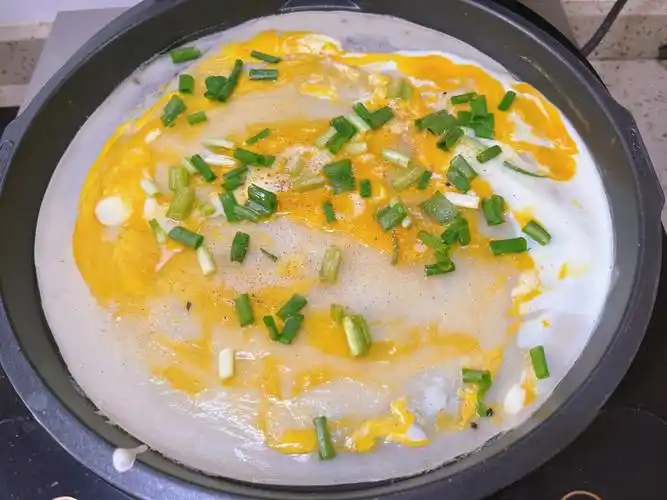 电饼铛鸡蛋饼