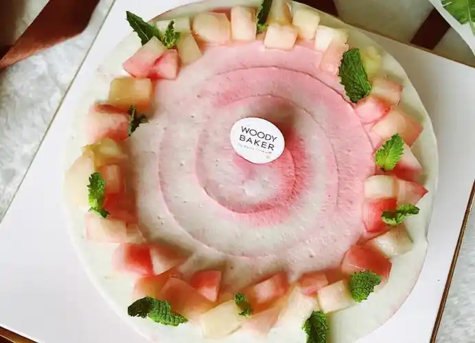 母亲节必选!低脂白桃乌龙蛋糕