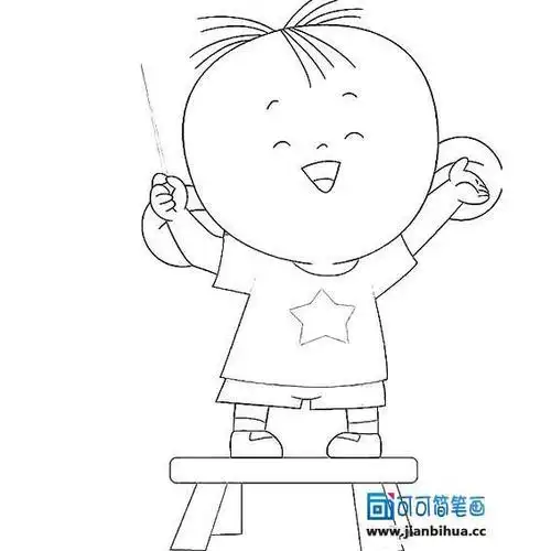 大耳朵图图故事连环画简笔画