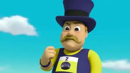 汪汪队总爱作弊的韩市长,没赢过古维市长,还差点落下悬崖.