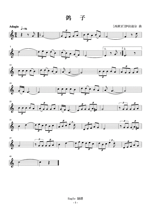 鸽子(小号独奏)