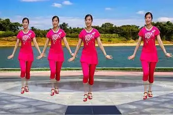 黑姑娘广场舞蹈队 外婆的澎湖湾_百度视频搜索