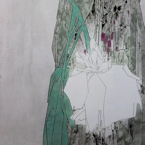 王中《花鸟Ⅰ》 纸本国画 名人名作