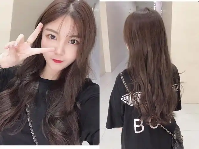 黑茶色头发图片效果图(黑茶色头发图片)-万川快讯