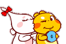 亲吻亲热动态表情_亲吻动态表情