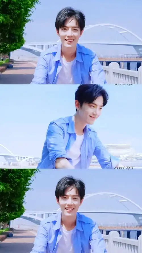 肖战三宫格壁纸