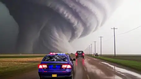 如果没有拍摄,你不会相信的龙卷风,它的威力超乎你的想象!