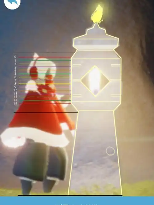 这真的是0吗不敢相信#光遇测身高  #光遇赌身高