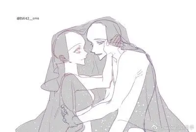 绘画素材双人动作