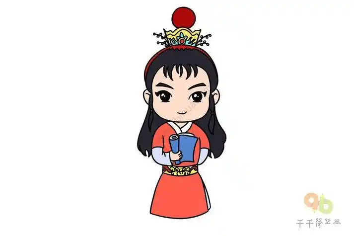 贾宝玉简笔画步骤图贾宝玉简笔画步骤贾宝玉简笔画卡通红楼梦人物