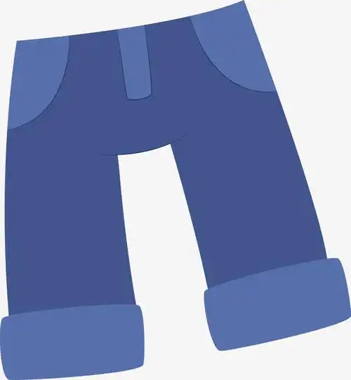 关键词 : 蓝色,裤子,服装