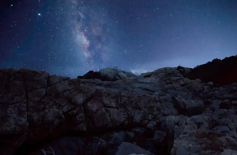 海南东海岸的星空