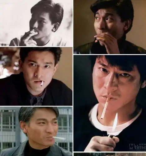 中间有一张不是啦 回答问题单纯的说一下华仔 其实,我 抽烟的时候也挺