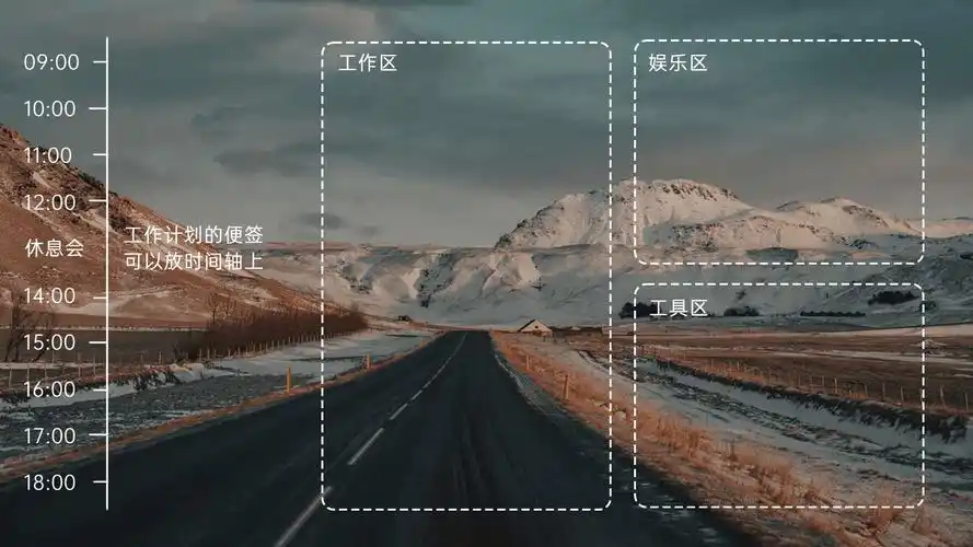 打工人必备觉醒年代打工人电脑分区壁纸南风新视界